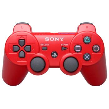 Джойстик для PlayStation 3 Беспроводной (Dualshock 3) Красный