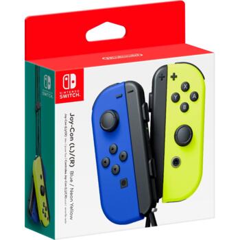 Joy-Con Original For Nintendo Switch (NS) Blue/Yellow (Pair) (Джойконы Для Свитч)