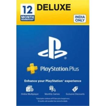 Подписка на PlayStation Plus Deluxe — 365 дней (1 год) (Индийский регион)