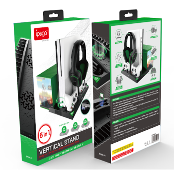 Подставка мультифункциональная для XBOX One\OneS\OneX 6in1 (iPega XB-007)