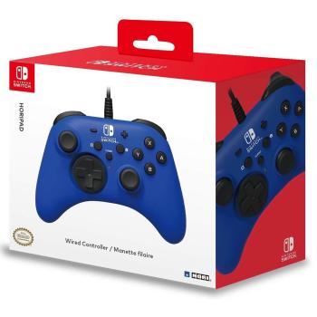 Геймпад проводной Hori HORIPAD (BLUE) для консоли Nintendo Switch (NSW-155U)