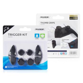 Набор накладок для Dualsence Trigger Kit 8in1 (DOBE  TP5-0513)