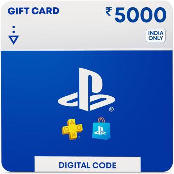 Пополнение бумажника для PlayStation Store 5000 рупий (Индийский регион)