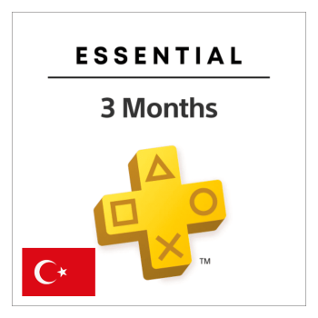 Подписка на PlayStation Plus Essential — 90 дней (3 месяца) (Регион Турция)